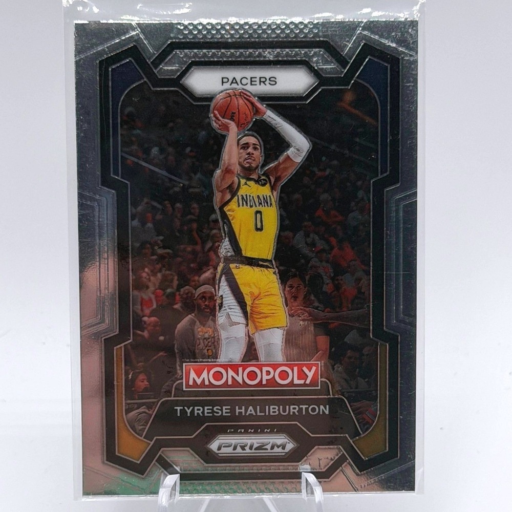 Tyrese Haliburton Panini Prizm Monopoly #34 2023-24 NBA Indiana Pacers